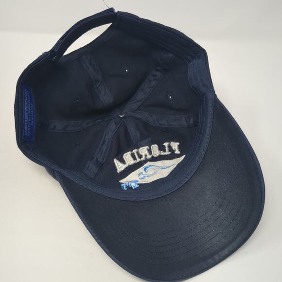 Florida FL Strapback Baseball Cap Blue OS Adjustable Embroidered DMR Classic - Picture 7 of 9